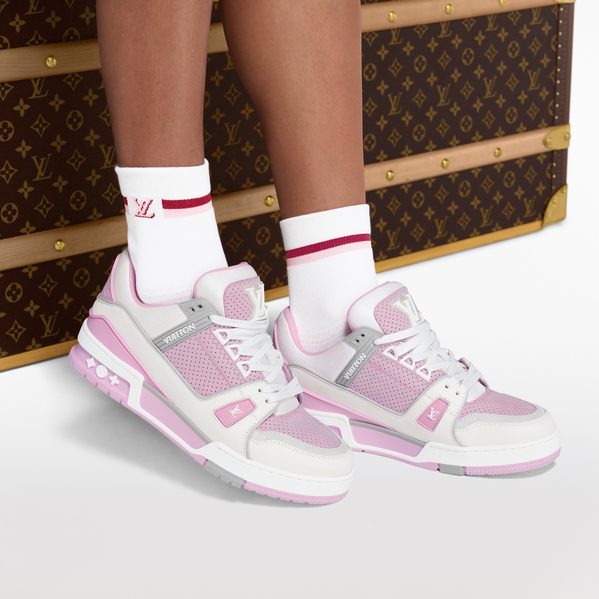 Zapatilla deportiva LV Trainer  Mujer Zapatos Zapatillas | LOUIS VUITTON (Zoom de producto)