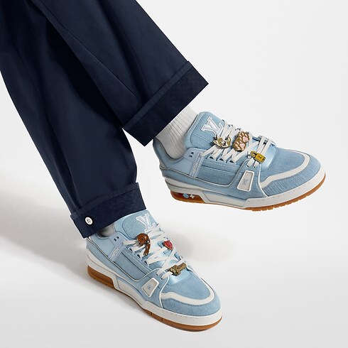 Zapatilla deportiva LV Trainer Hombre Zapatos Zapatillas | LOUIS VUITTON (Zoom de producto)