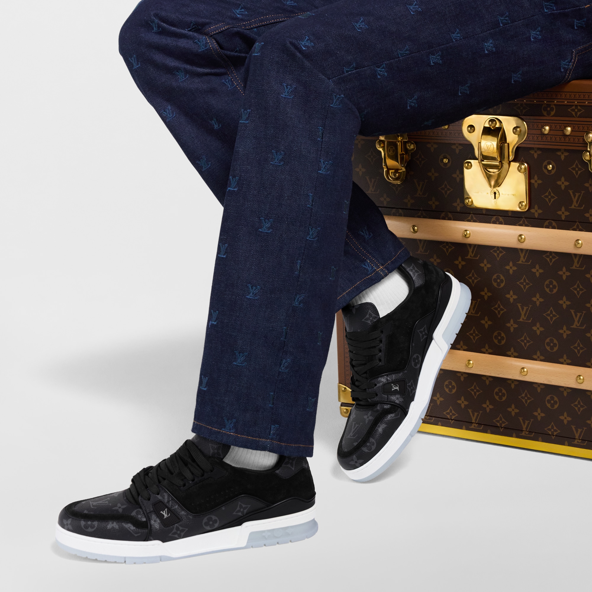 Zapatilla deportiva LV Trainer  Hombre Zapatos Zapatillas | LOUIS VUITTON (Zoom de producto)