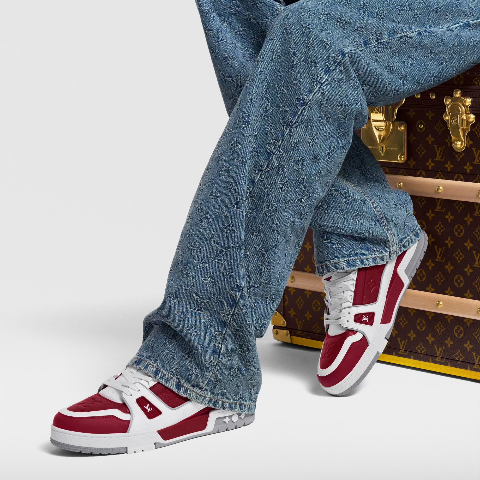 Zapatilla deportiva LV Trainer  Hombre Zapatos Zapatillas | LOUIS VUITTON (Zoom de producto)