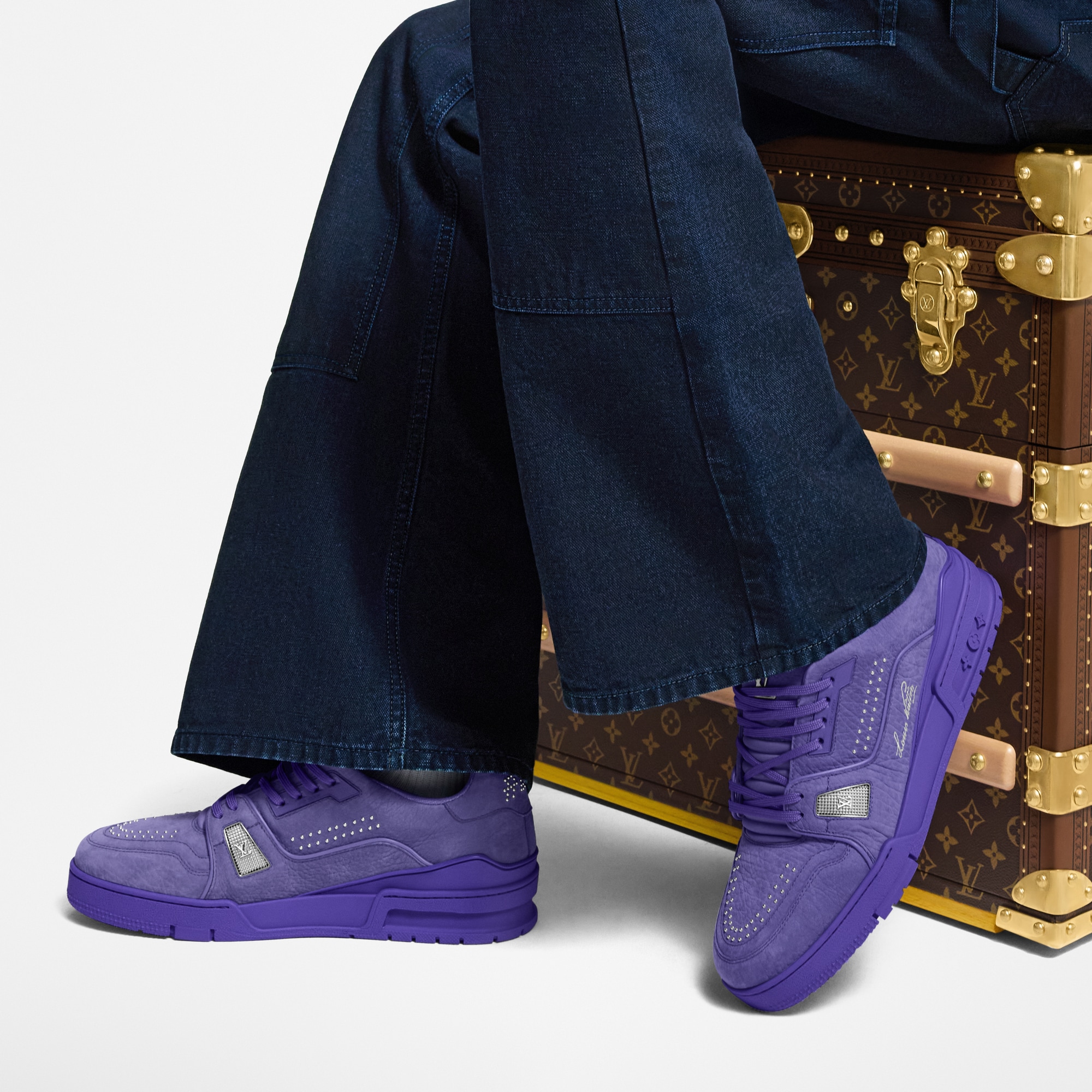 Zapatilla deportiva LV Trainer  Hombre Zapatos Zapatillas | LOUIS VUITTON (Zoom de producto)