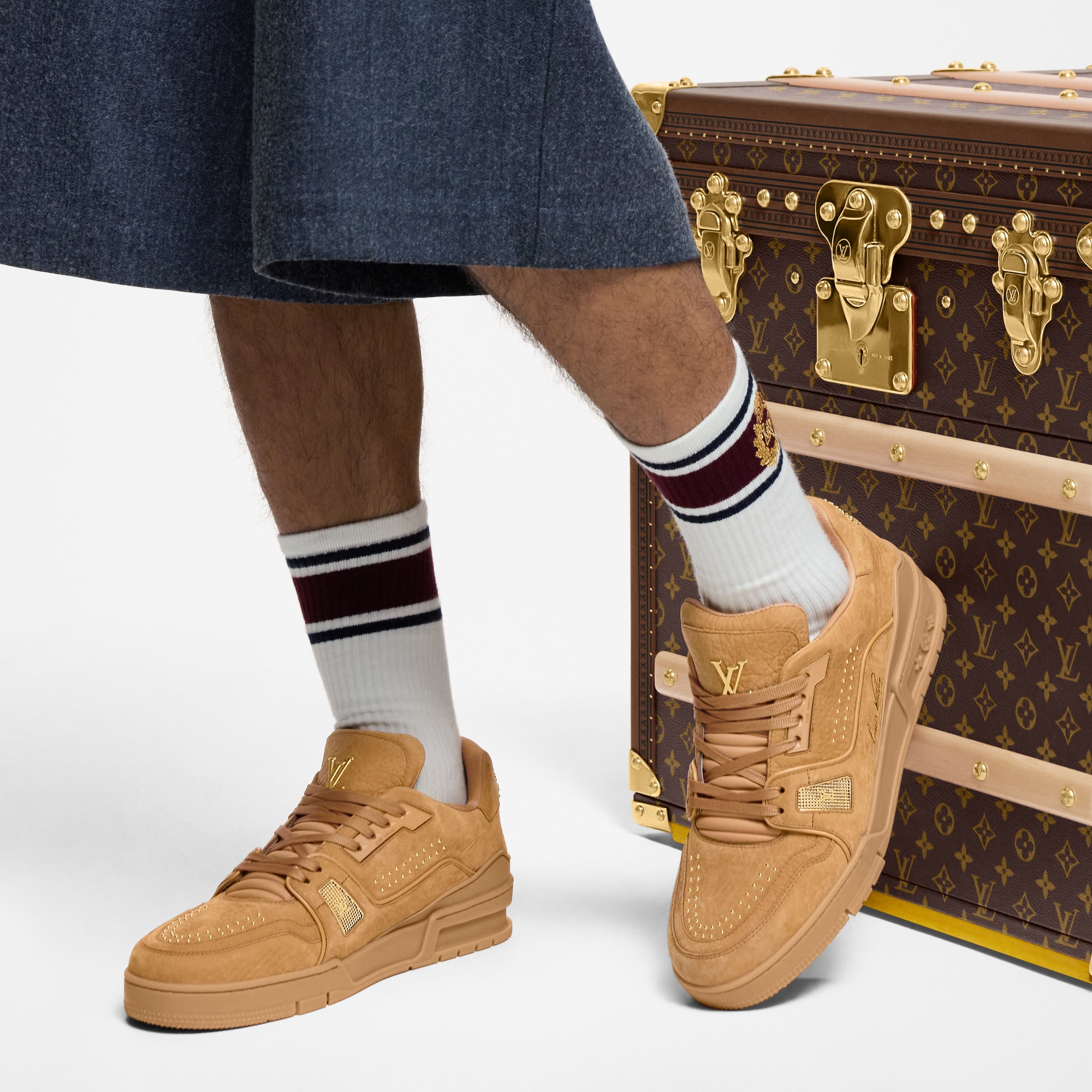 Zapatilla deportiva LV Trainer  Hombre Zapatos Zapatillas | LOUIS VUITTON (Zoom de producto)