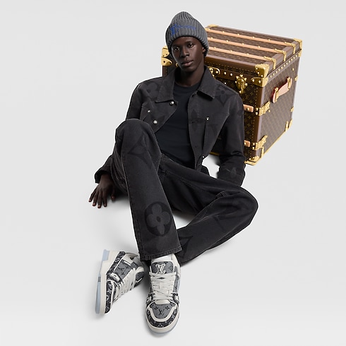 Zapatilla deportiva LV Trainer Hombre Zapatos Zapatillas | LOUIS VUITTON (Zoom de producto)