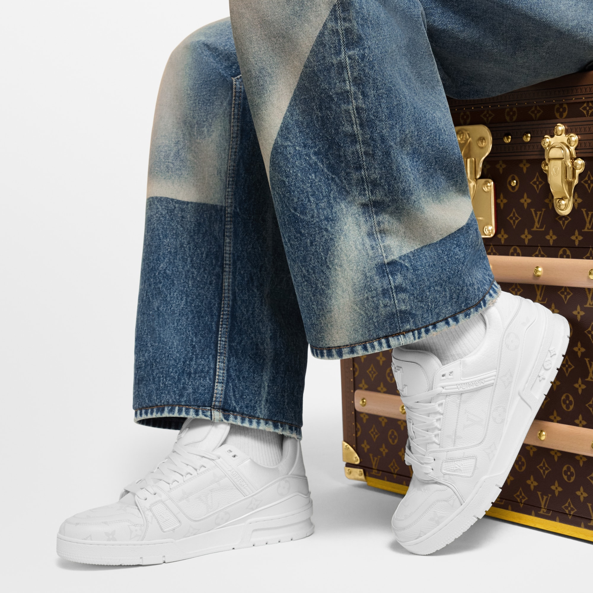Zapatilla deportiva LV Trainer  Hombre Zapatos Zapatillas | LOUIS VUITTON (Zoom de producto)