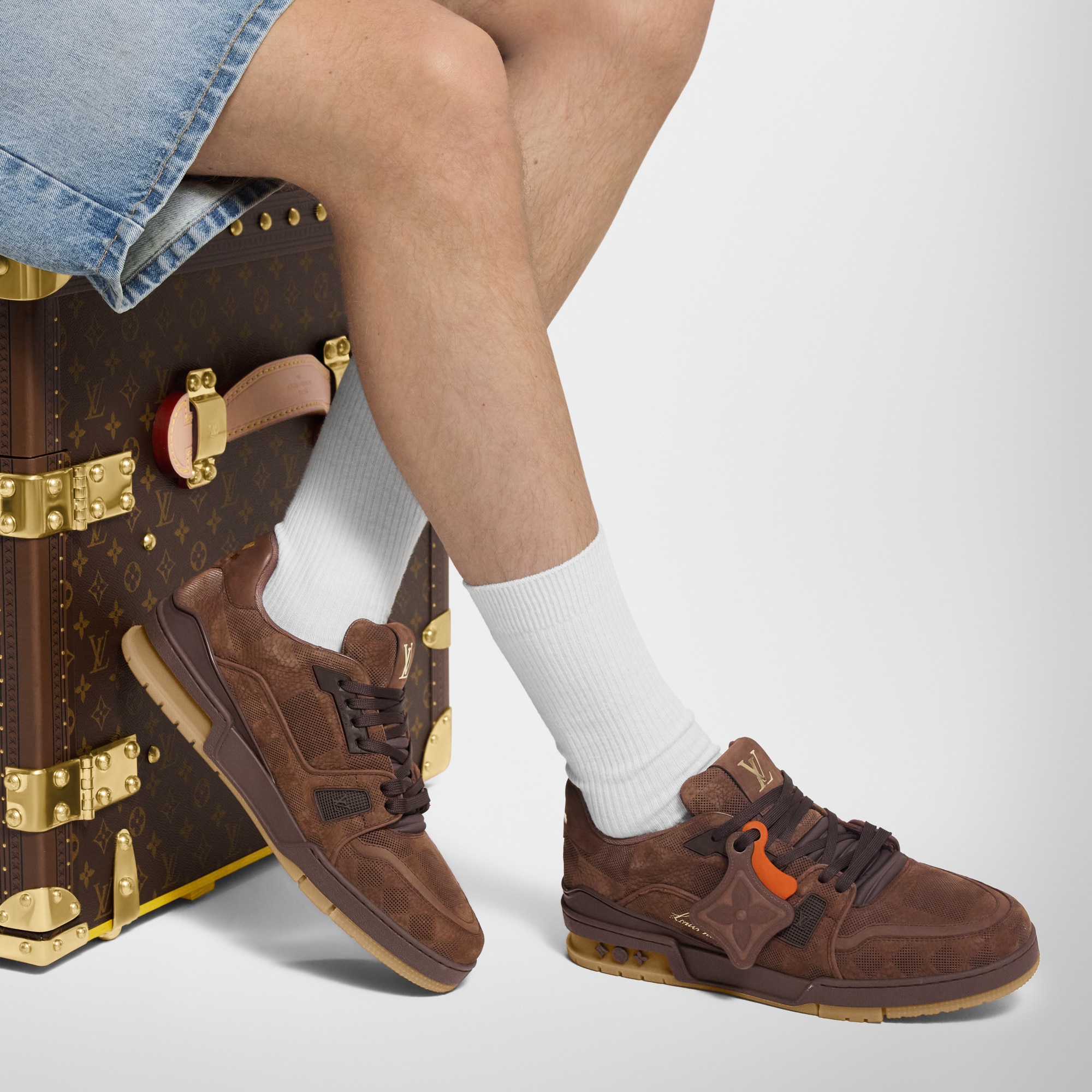 Zapatilla deportiva LV Trainer  Hombre Zapatos Zapatillas | LOUIS VUITTON (Zoom de producto)
