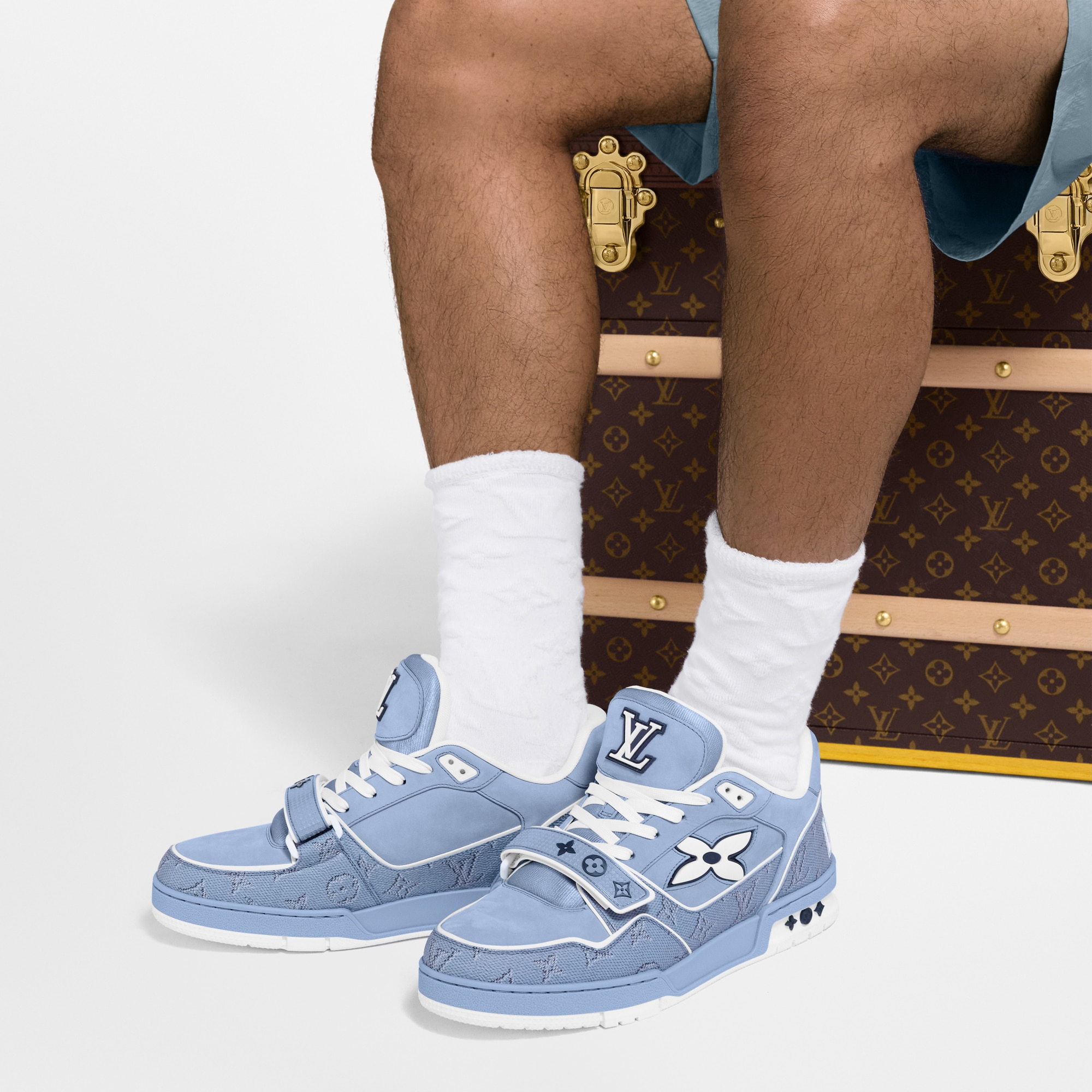 Zapatilla deportiva LV Trainer  Hombre Zapatos Zapatillas | LOUIS VUITTON (Zoom de producto)