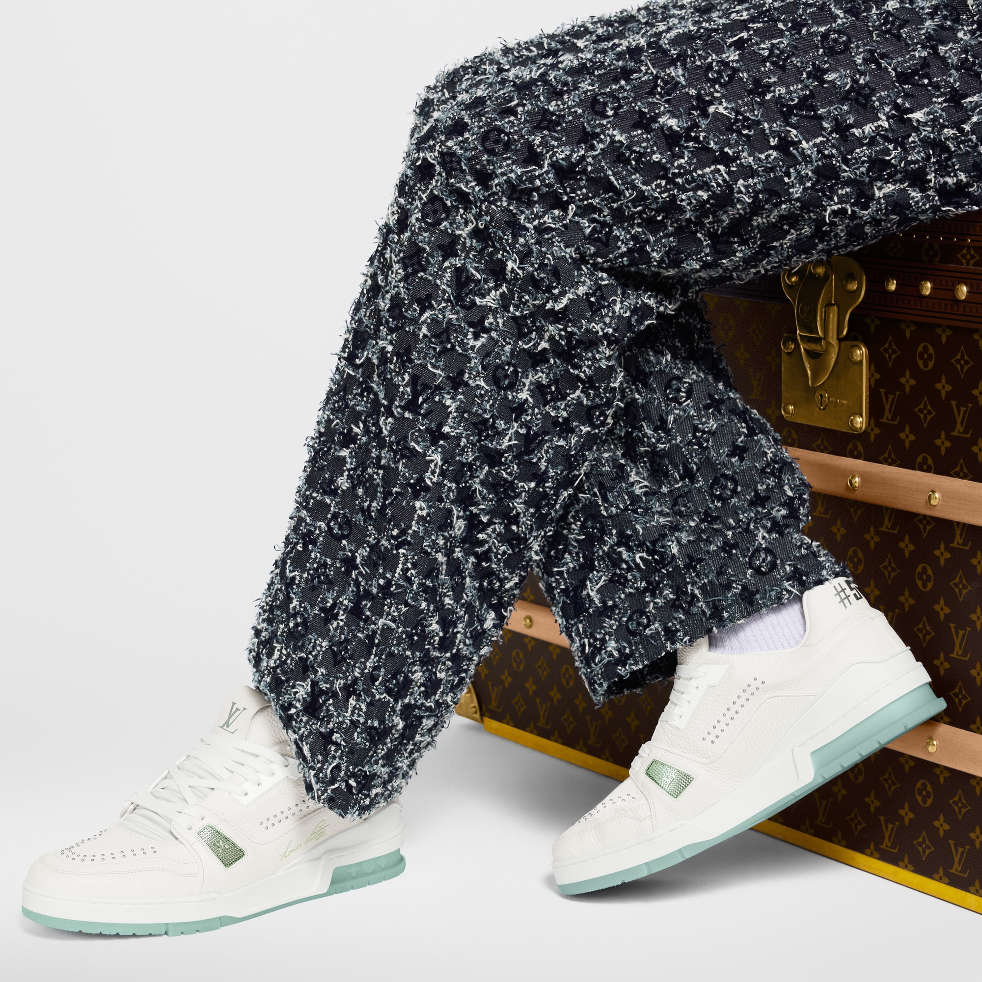 Zapatilla deportiva LV Trainer  Hombre Zapatos Zapatillas | LOUIS VUITTON (Zoom de producto)