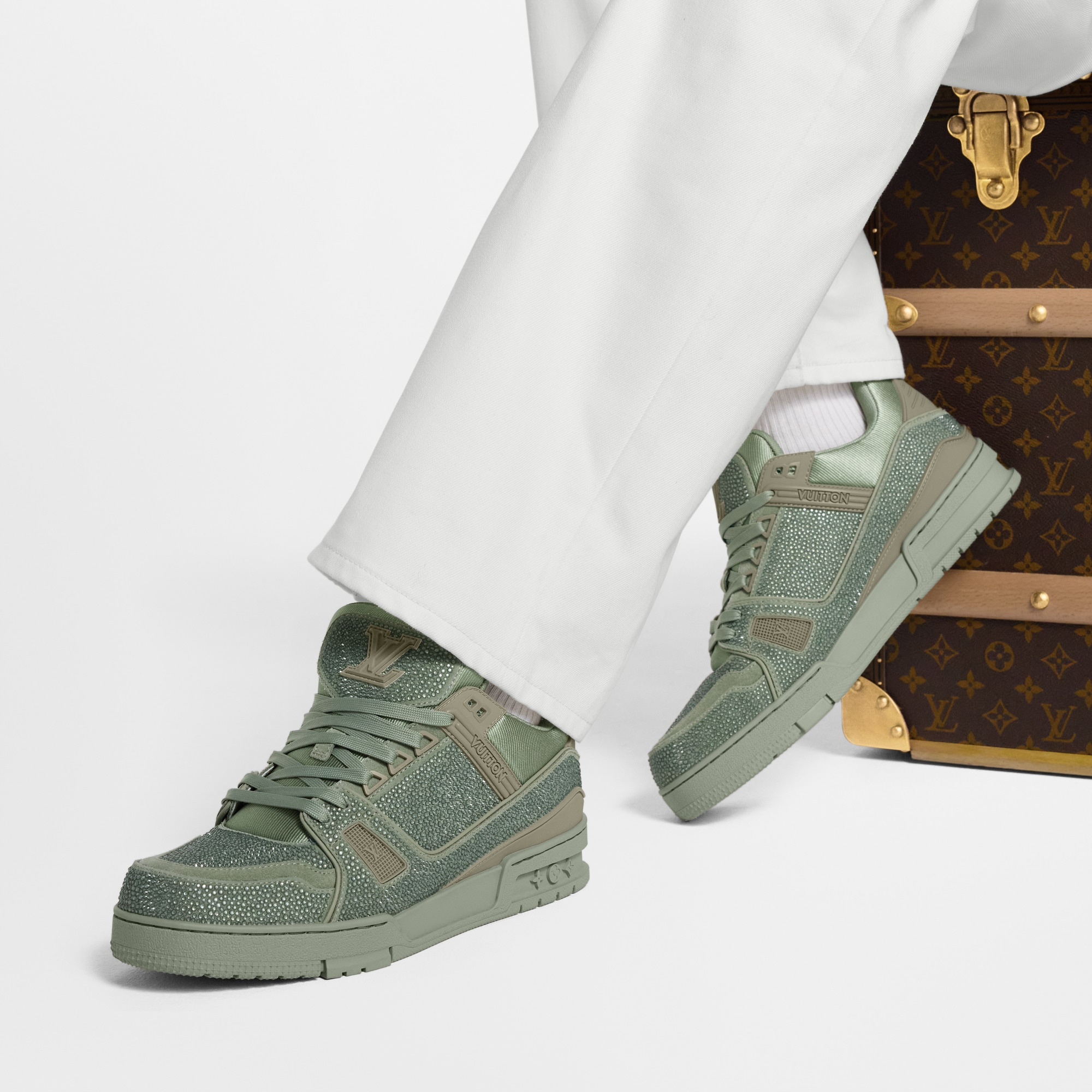 Zapatilla deportiva LV Trainer  Hombre Zapatos Zapatillas | LOUIS VUITTON (Zoom de producto)