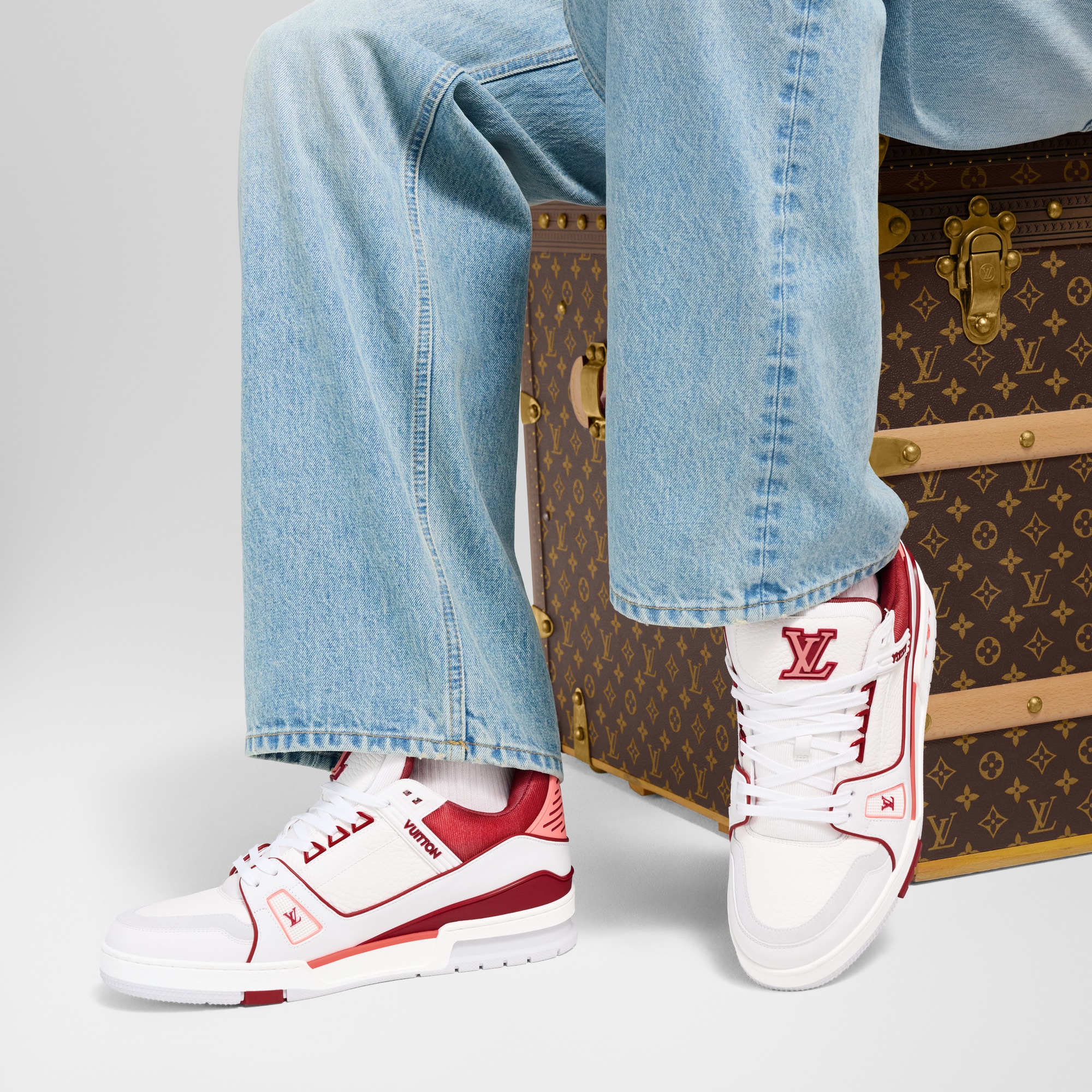 Zapatilla deportiva LV Trainer  Hombre Zapatos Zapatillas | LOUIS VUITTON (Zoom de producto)