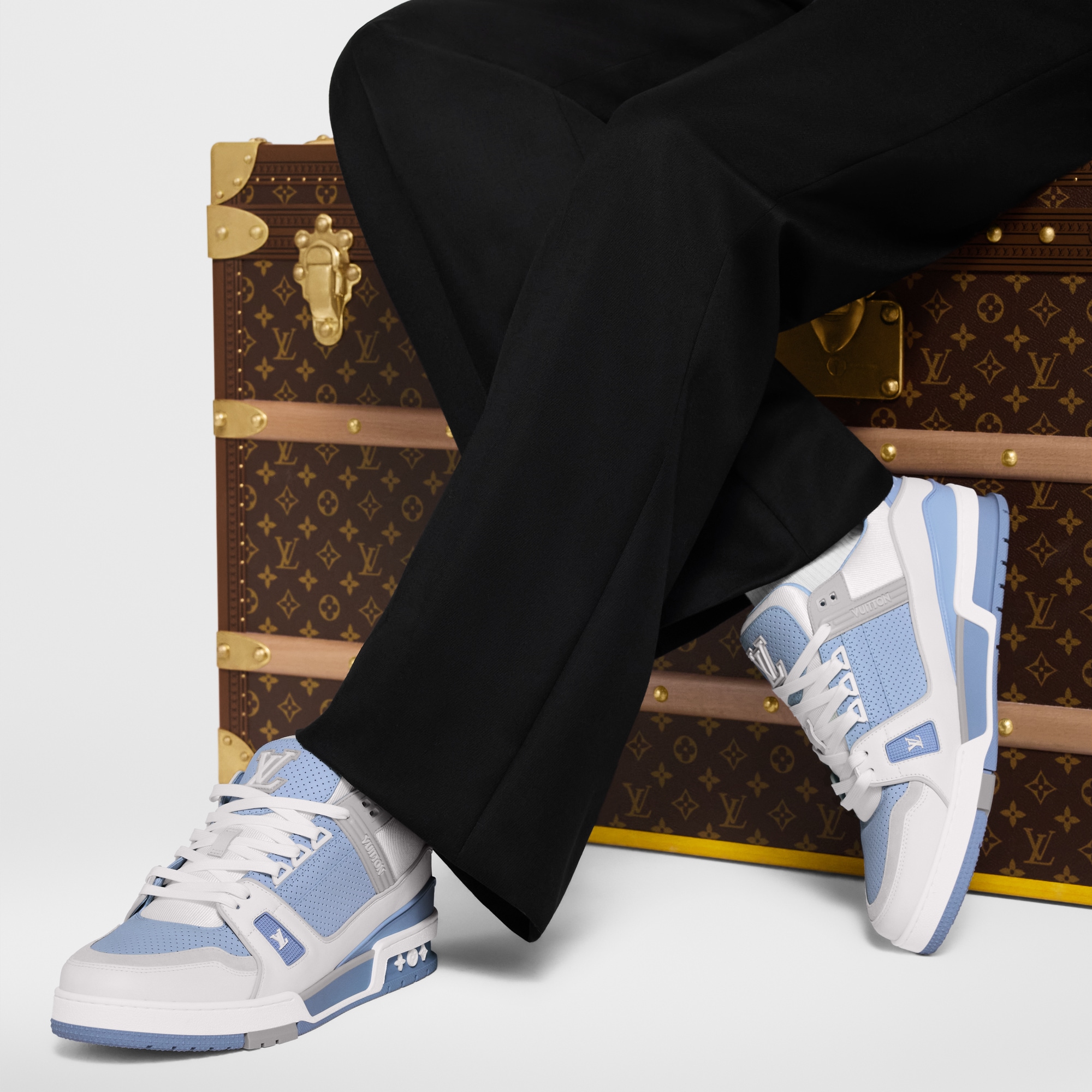Zapatilla deportiva LV Trainer  Hombre Zapatos Zapatillas | LOUIS VUITTON (Zoom de producto)