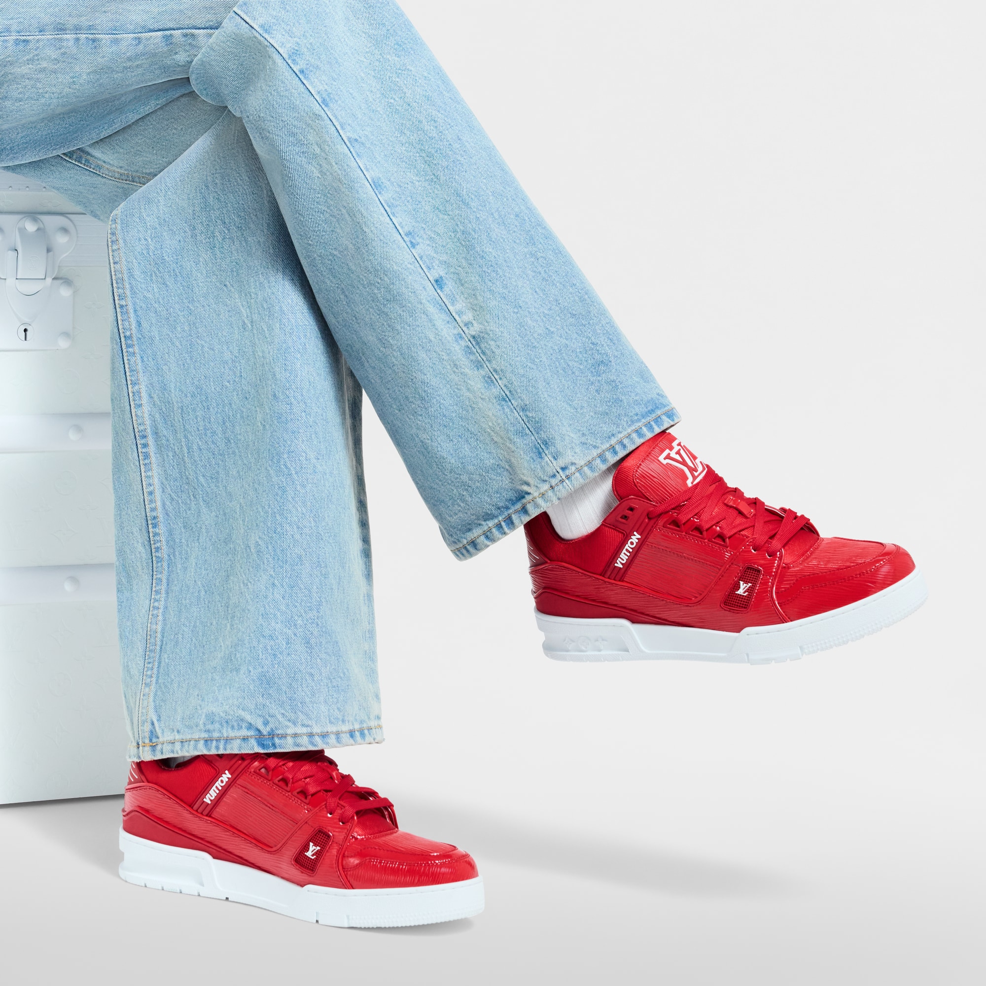 Zapatilla deportiva LV Trainer  Hombre Zapatos Zapatillas | LOUIS VUITTON (Zoom de producto)