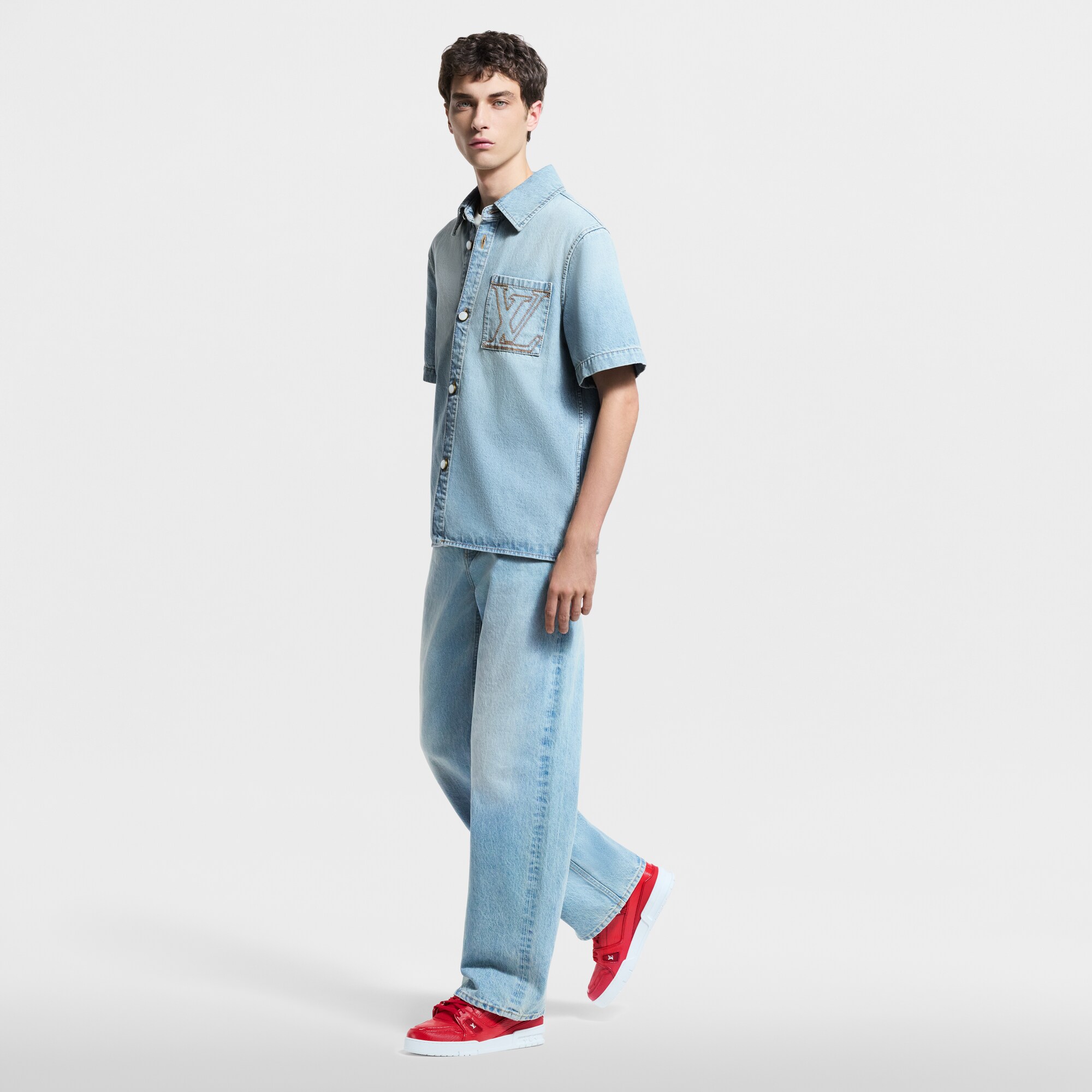 Zapatilla deportiva LV Trainer  Hombre Zapatos Zapatillas | LOUIS VUITTON (Zoom de producto)