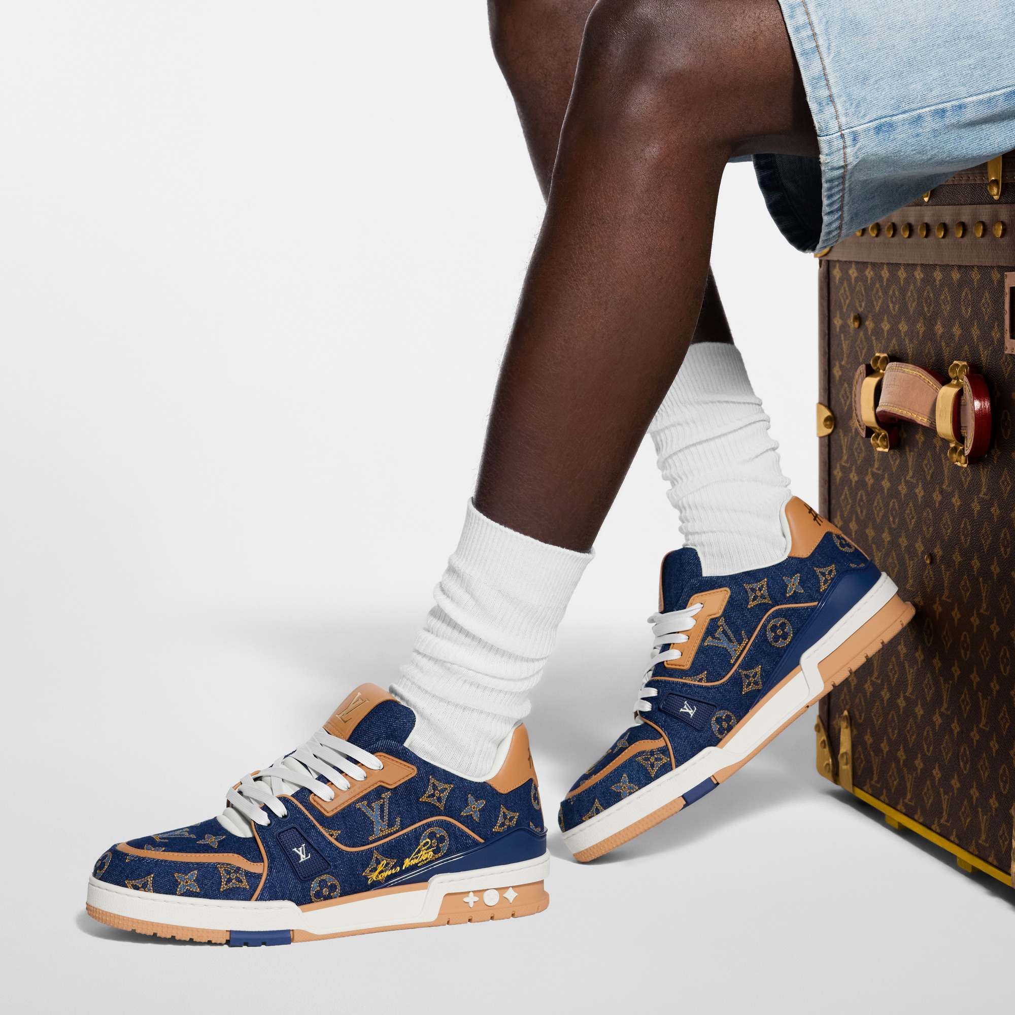 Zapatilla deportiva LV Trainer  Hombre Zapatos Zapatillas | LOUIS VUITTON (Zoom de producto)