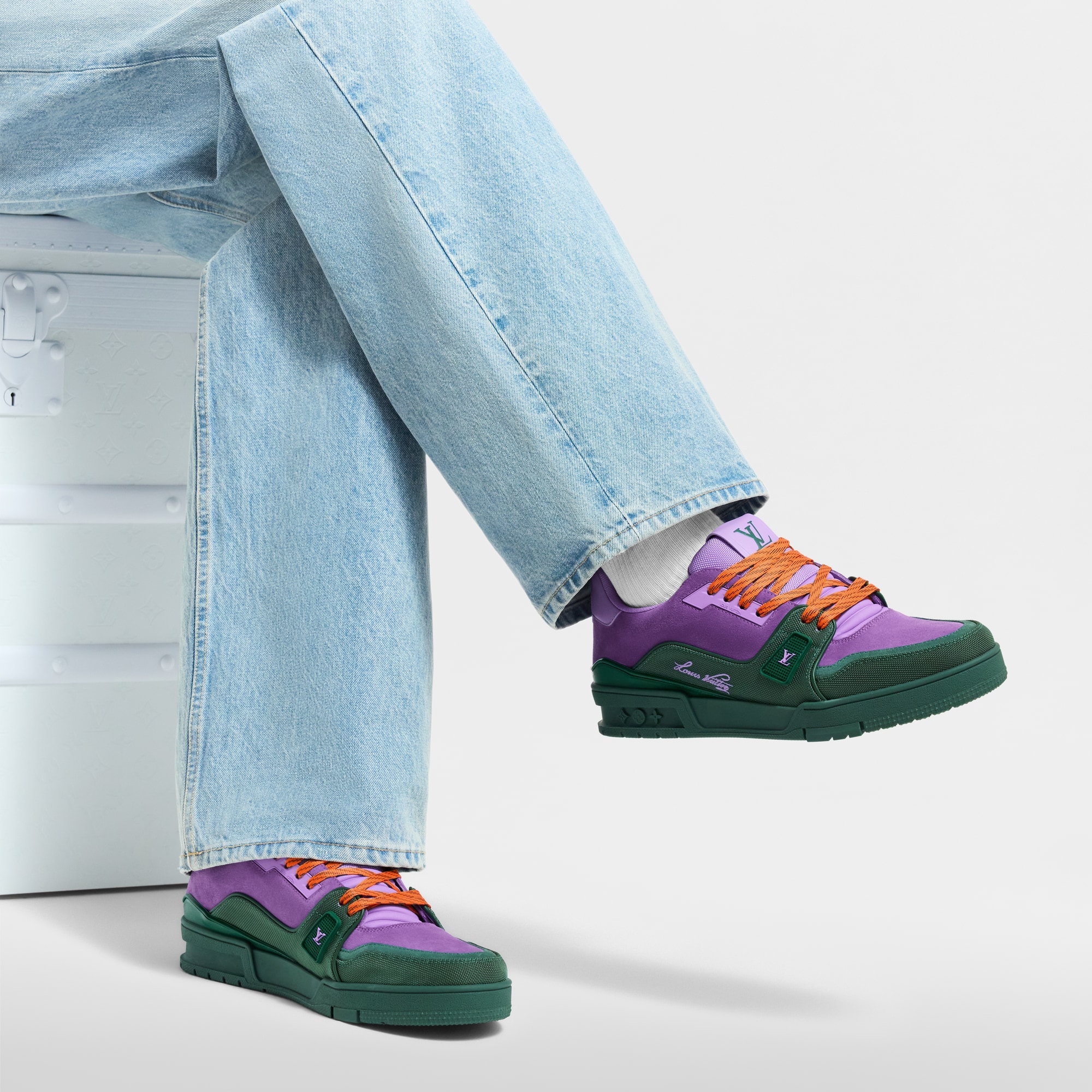 Zapatilla deportiva LV Trainer  Hombre Zapatos Zapatillas | LOUIS VUITTON (Zoom de producto)