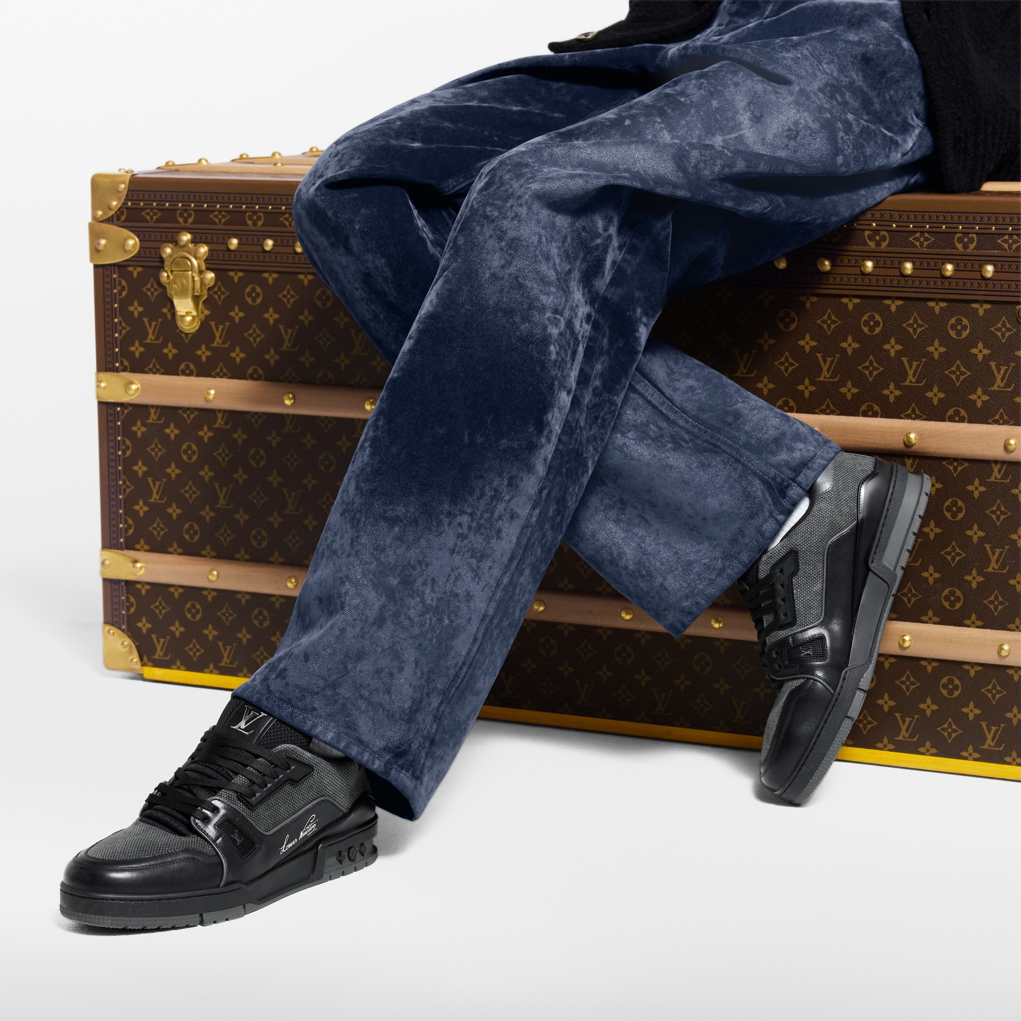 Zapatilla deportiva LV Trainer  Hombre Zapatos Zapatillas | LOUIS VUITTON (Zoom de producto)