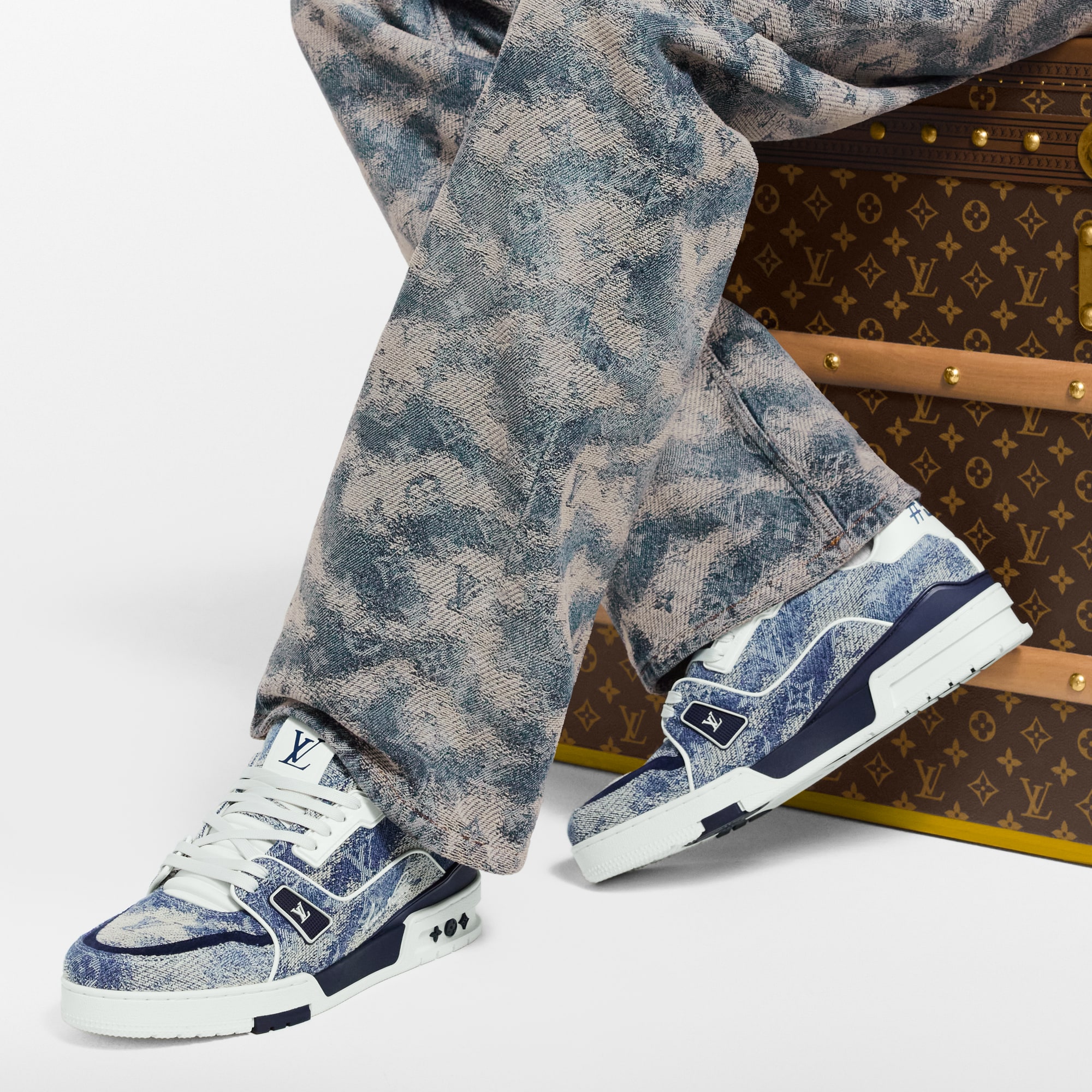 Zapatilla deportiva LV Trainer  Hombre Zapatos Zapatillas | LOUIS VUITTON (Zoom de producto)