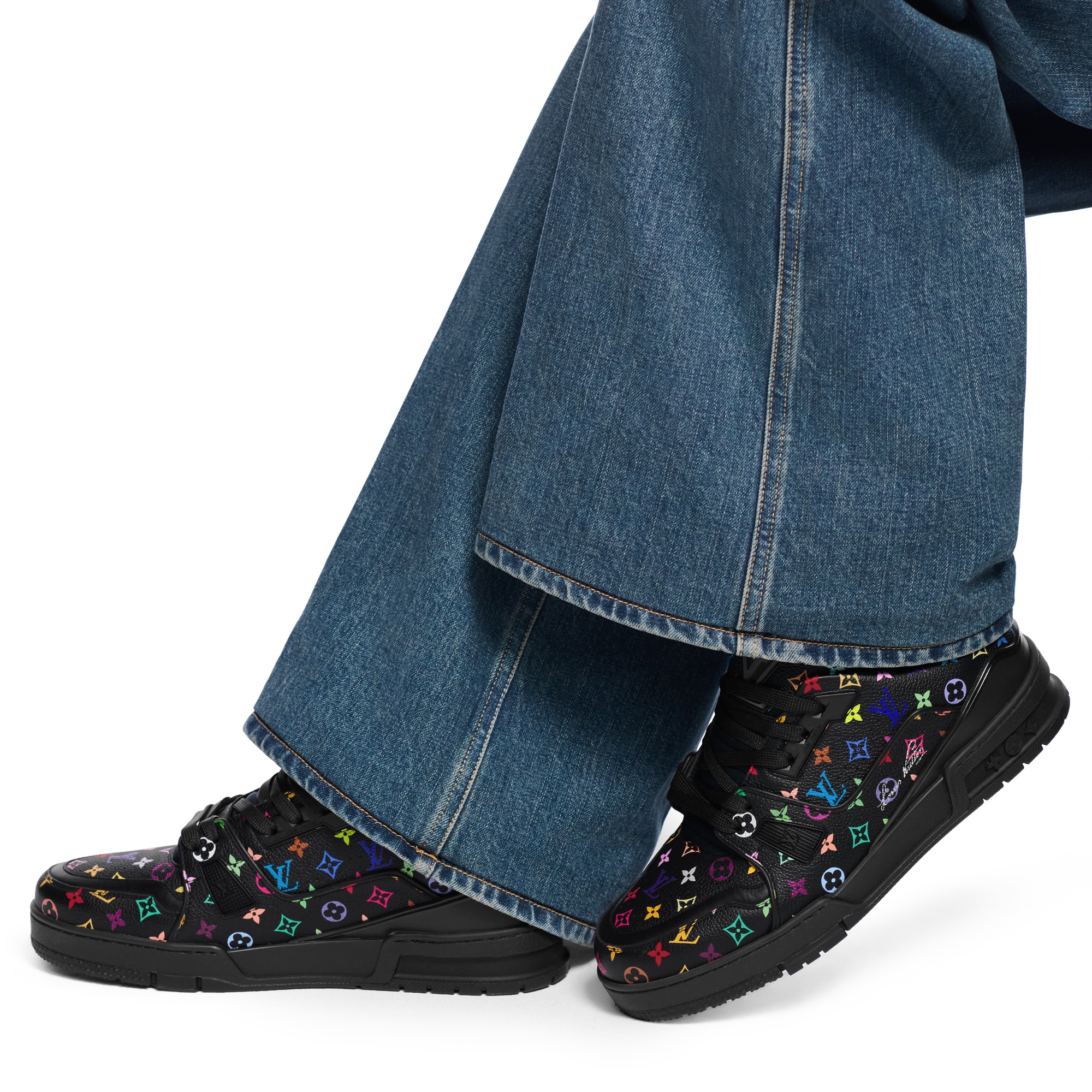 Zapatilla deportiva LV Trainer LV x TM  Mujer Zapatos Zapatillas | LOUIS VUITTON (Zoom de producto)