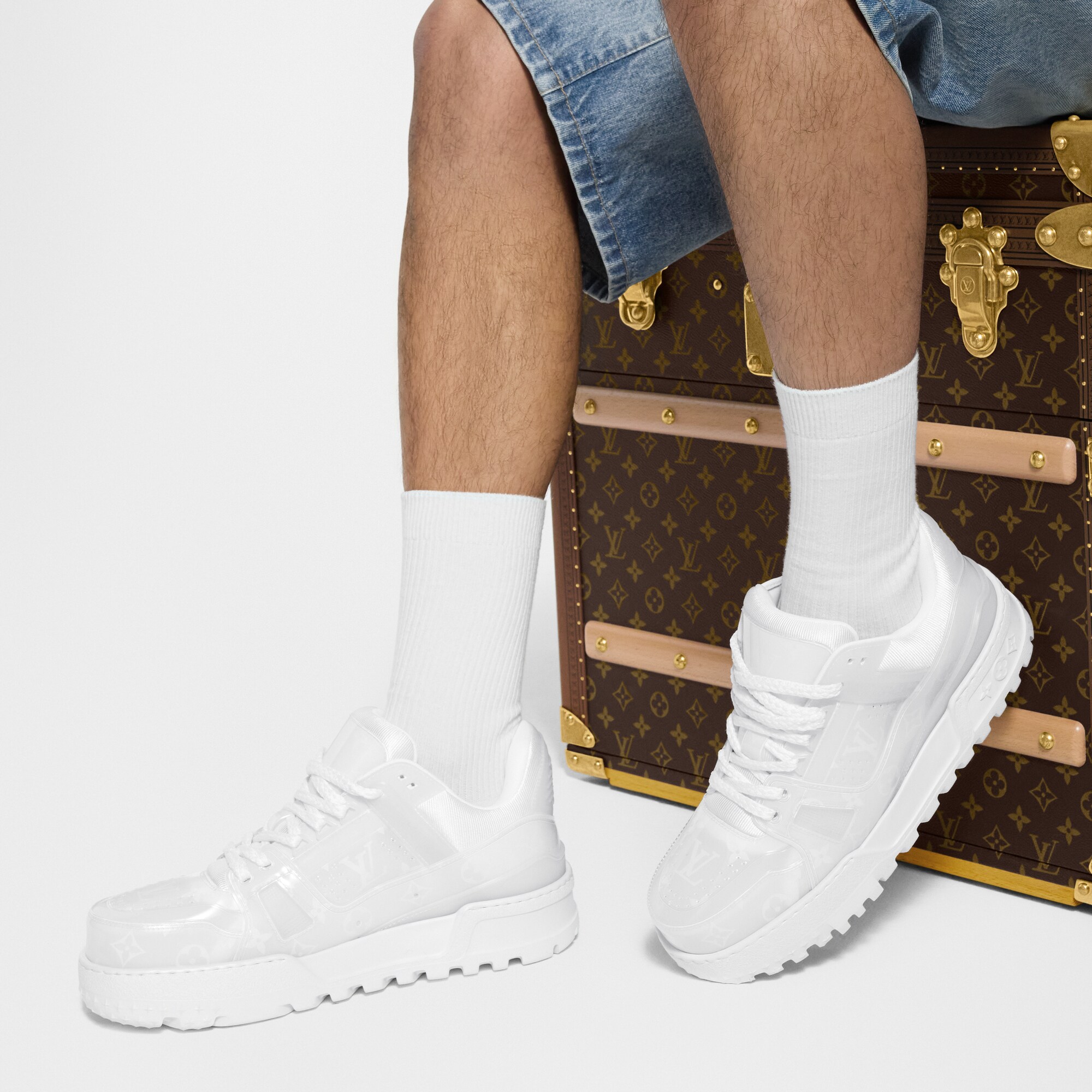Zapatilla deportiva LV Trainer Maxi  Hombre Zapatos Zapatillas | LOUIS VUITTON (Zoom de producto)