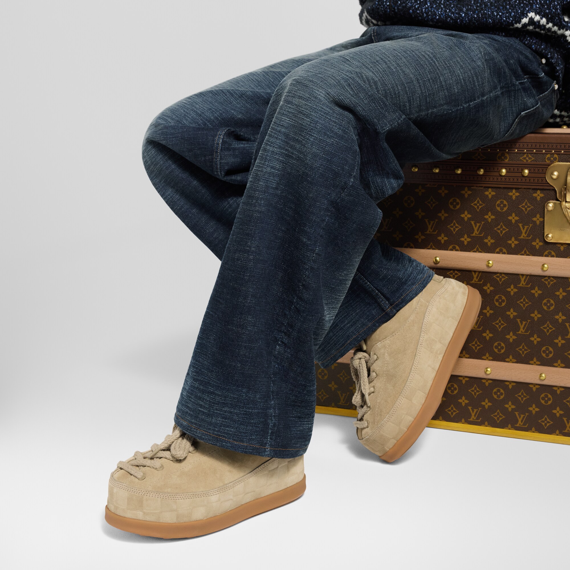 Zapatilla LV Yeti  Hombre Zapatos Con Cordones y de Hebilla | LOUIS VUITTON (Zoom de producto)