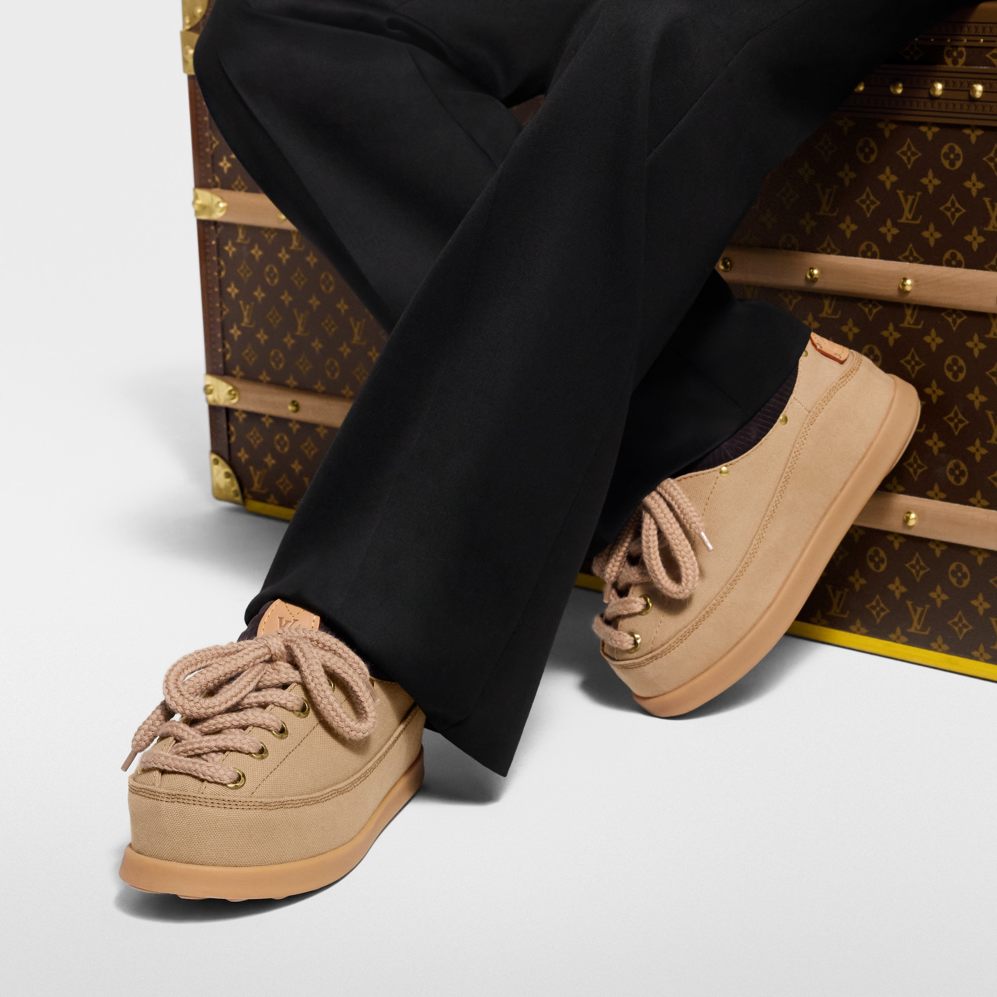 Zapatilla LV Yeti  Hombre Zapatos Con Cordones y de Hebilla | LOUIS VUITTON (Zoom de producto)
