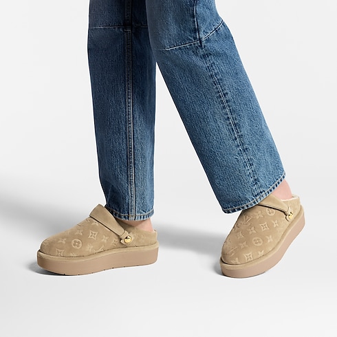 Zueco Aspen con plataforma Hombre Discontinued Product Obs 16 | LOUIS VUITTON (Zoom de producto)