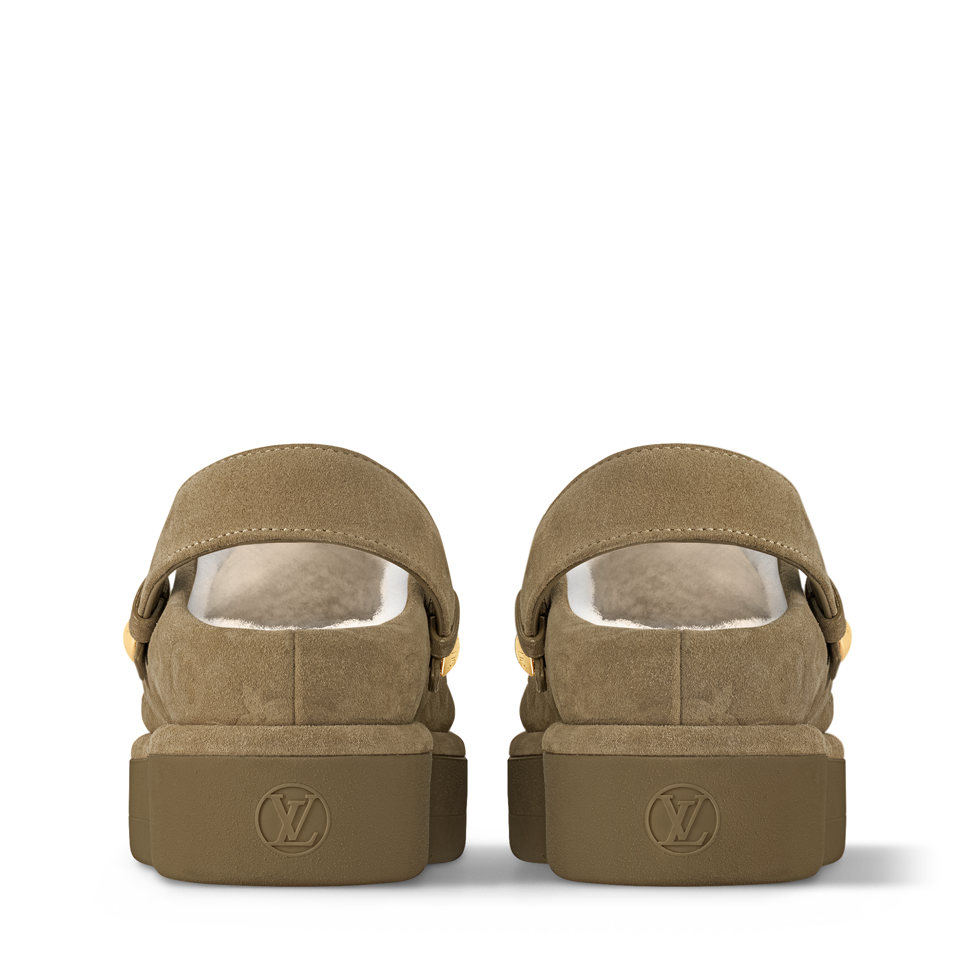 Zueco Aspen con plataforma  Mujer Zapatos Mules | LOUIS VUITTON (Zoom de producto)