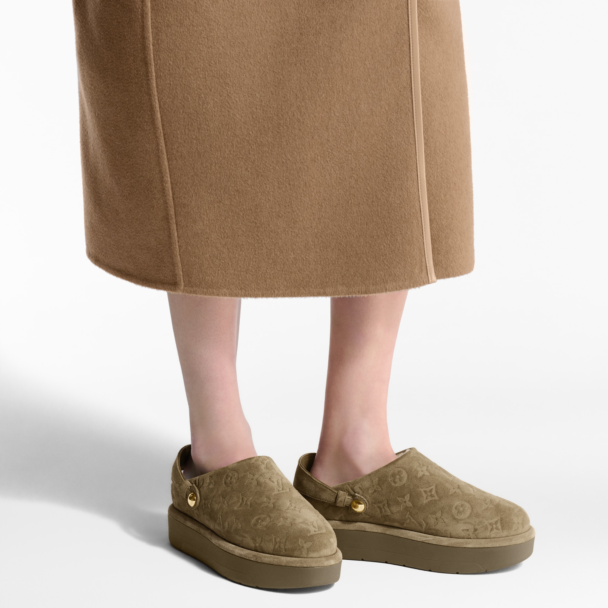Zueco Aspen con plataforma  Mujer Zapatos Mules | LOUIS VUITTON (Zoom de producto)