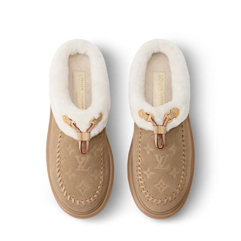 Zueco Cortina Mujer Zapatos Mules | LOUIS VUITTON (Zoom de producto)