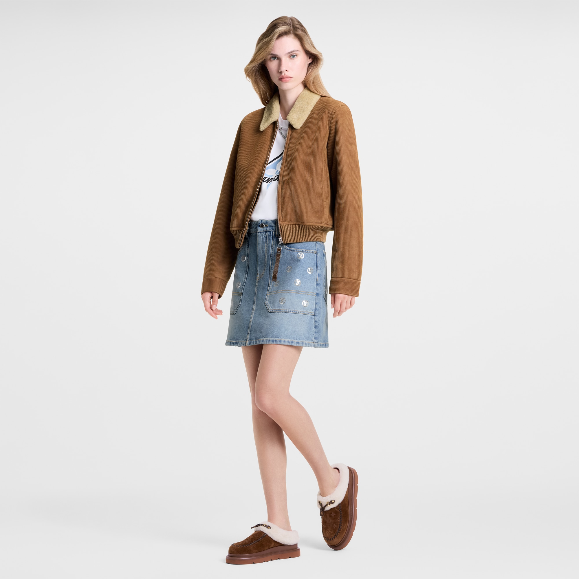 Zueco Cortina  Mujer Zapatos Mules | LOUIS VUITTON (Zoom de producto)