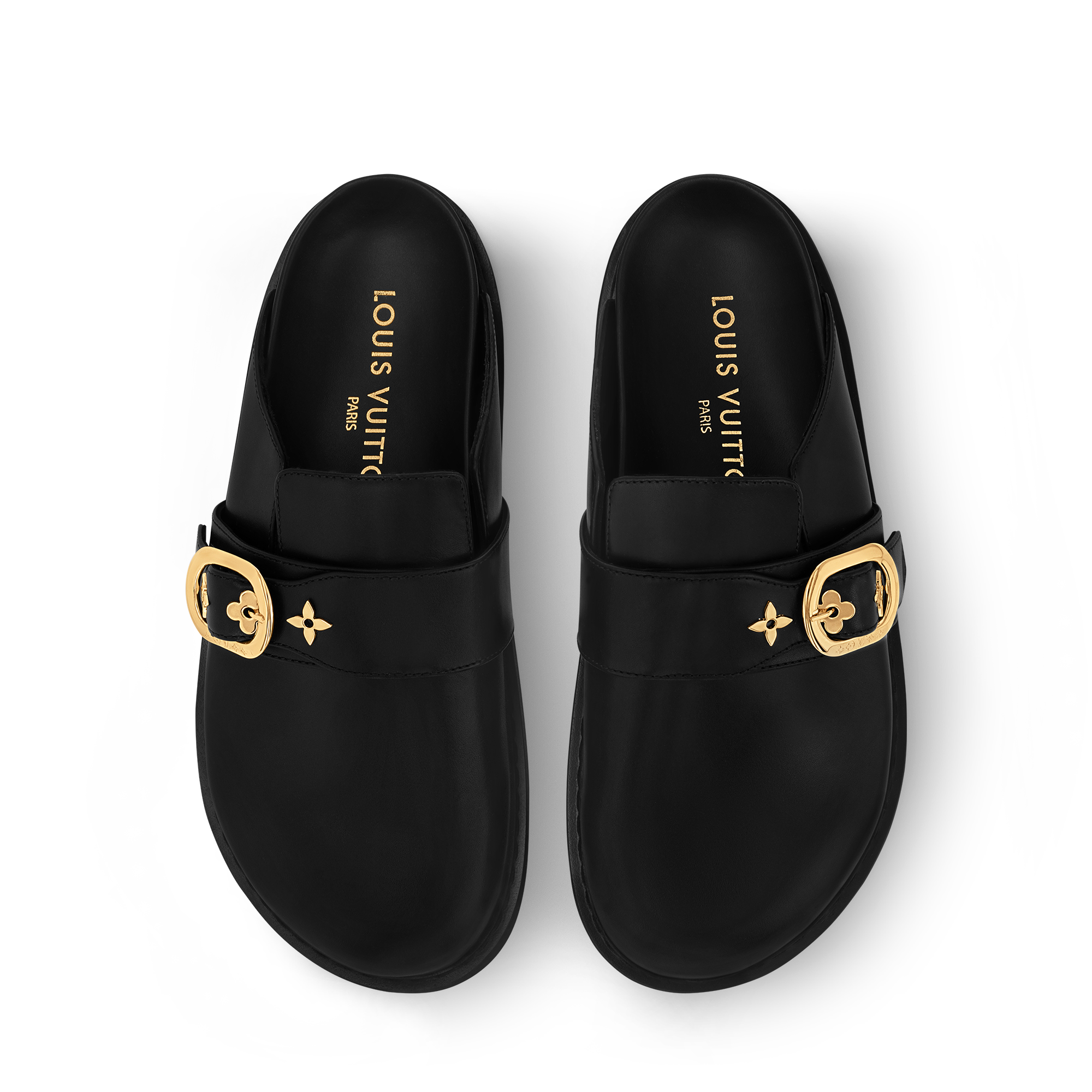 Zueco plano LV Cosy  Mujer Zapatos Mules | LOUIS VUITTON (Zoom de producto)