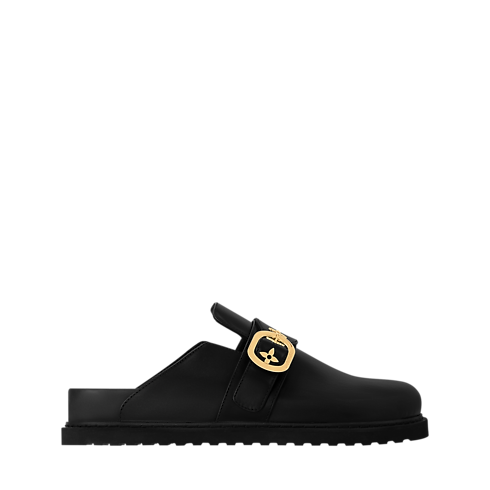 Zueco plano LV Cosy Mujer Zapatos Mules | LOUIS VUITTON (Zoom de producto)