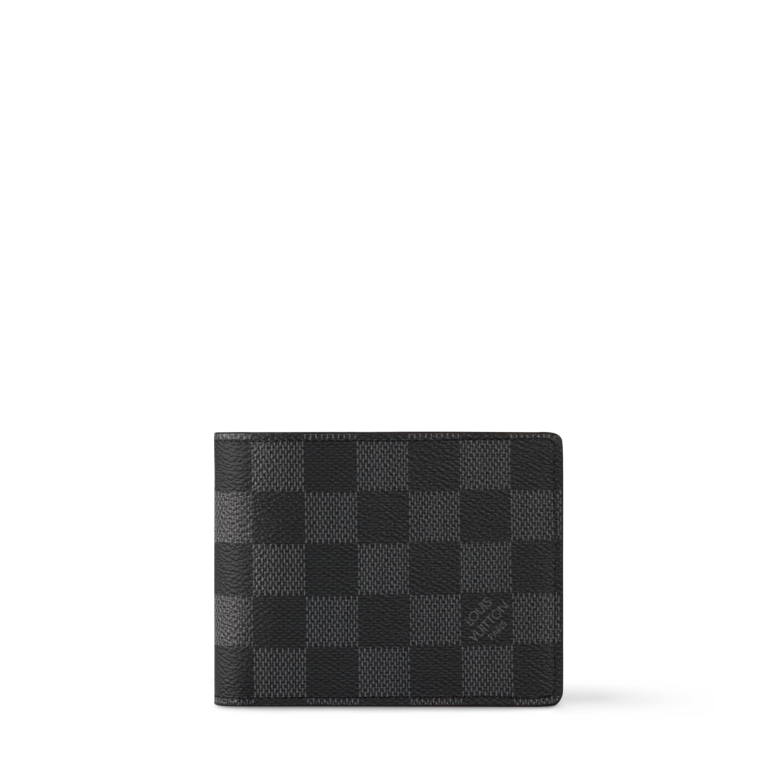Cartera Slender Lona Damier Graphite - Carteras y pequeña marroquinería |  LOUIS VUITTON